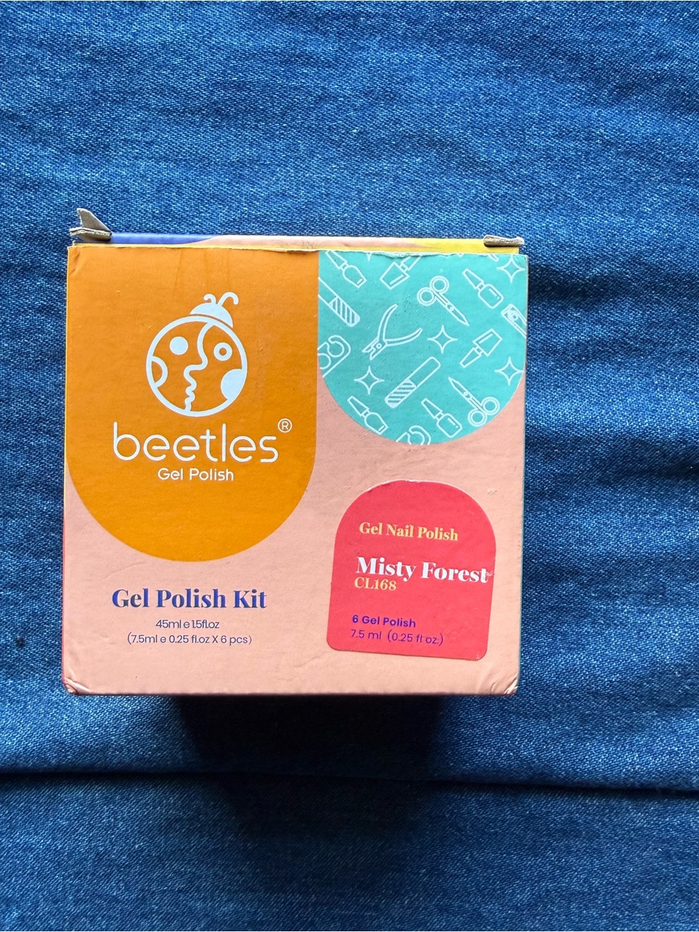 Beetles Misty Forest Gel Polish Kit